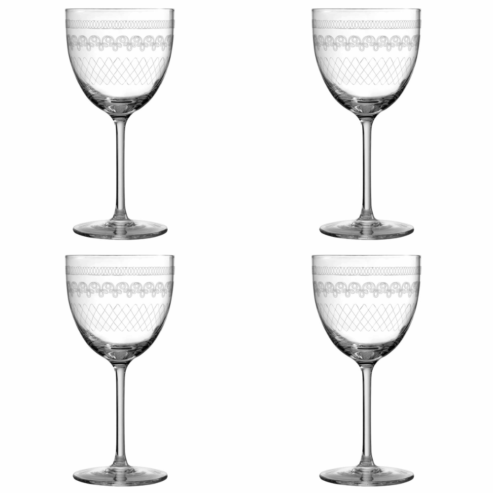 The Original Nick and Nora Crystal Martini Glasses (Gift Box Set of 2) –  HISTORY COMPANY