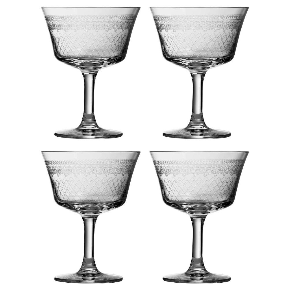 Retro Fizz 1910 Cocktail Glass 6.75 fl oz – Urban Bar USA