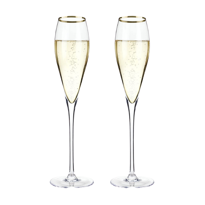 Gold Champagne Flutes – CENTURY 21 PROMO SHOP AUSTRALIA