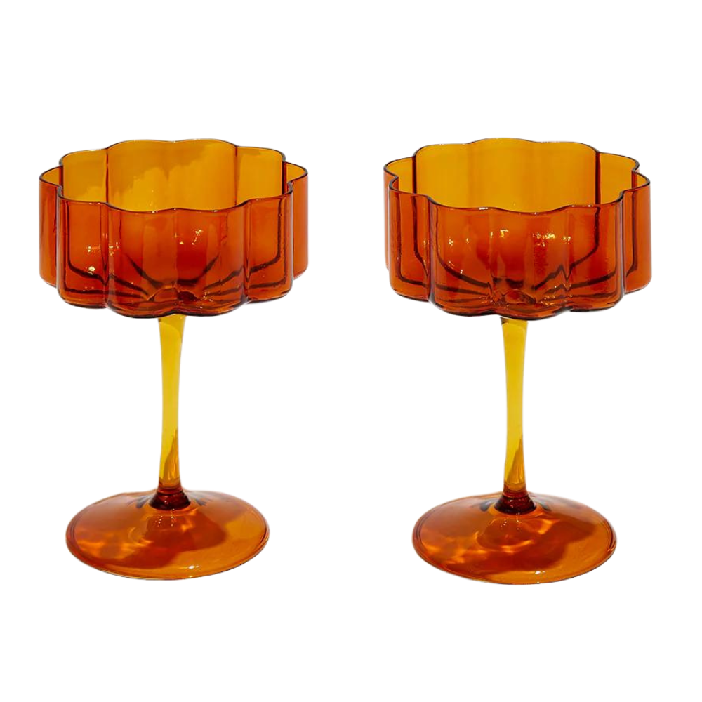 Amber Wave Coupes (set of 2)