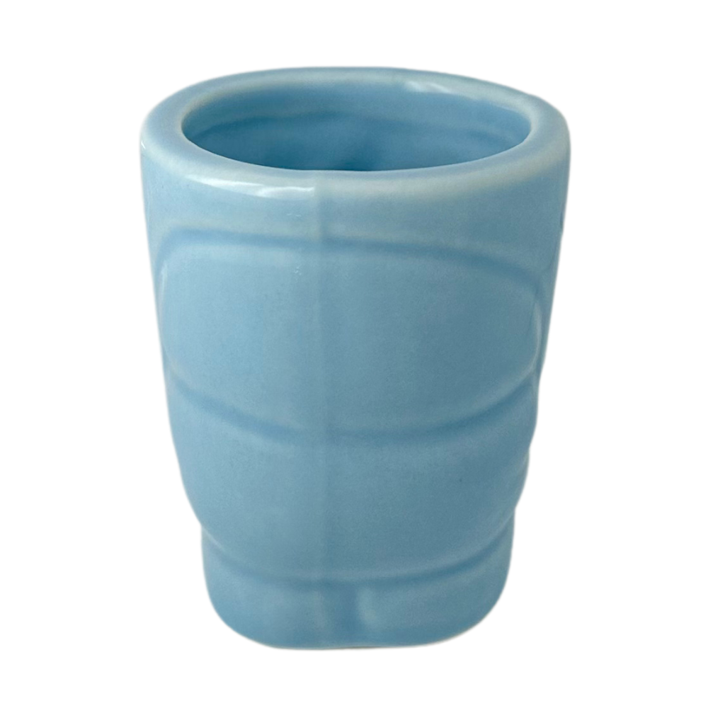 Blue Tiki Shot Glass