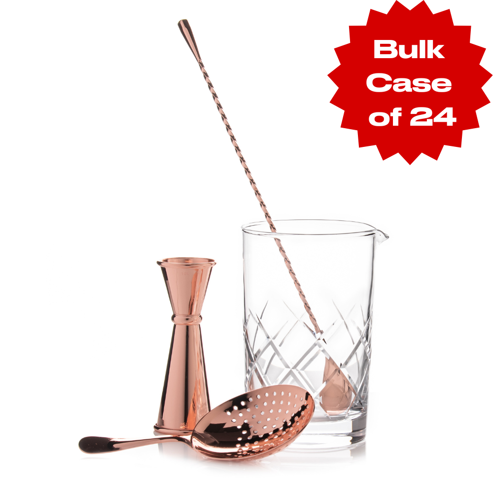 Bulk Basic Stirred Set - Copper (Case of 24)