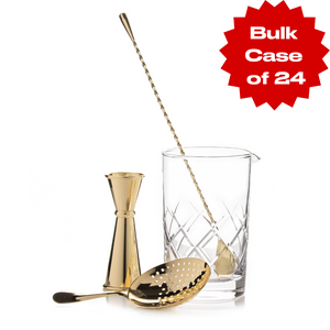 Bulk Basic Stirred Set - Gold (Case of 24)