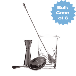 Bulk Basic Stirred Set - Gunmetal (Case of 6)