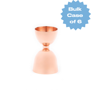 Bulk Copper Bell Jigger (Case of 6)