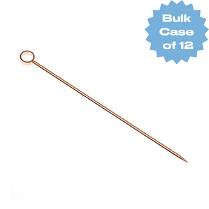 Bulk Copper Circle Cocktail Pin (Case of 12)