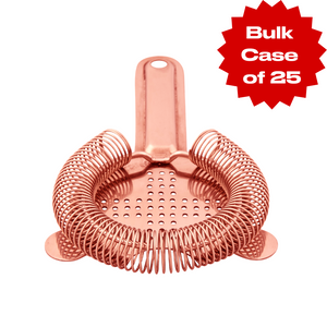 Bulk Copper Cross Hawthorne Strainer (Case of 25)