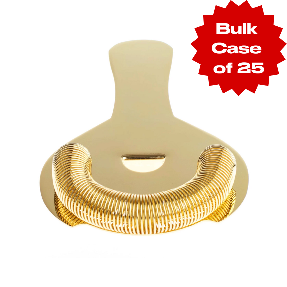 Bulk Gold Hawthorne Strainer (Case of 25)