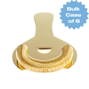 Bulk Gold Hawthorne Strainer (Case of 6)