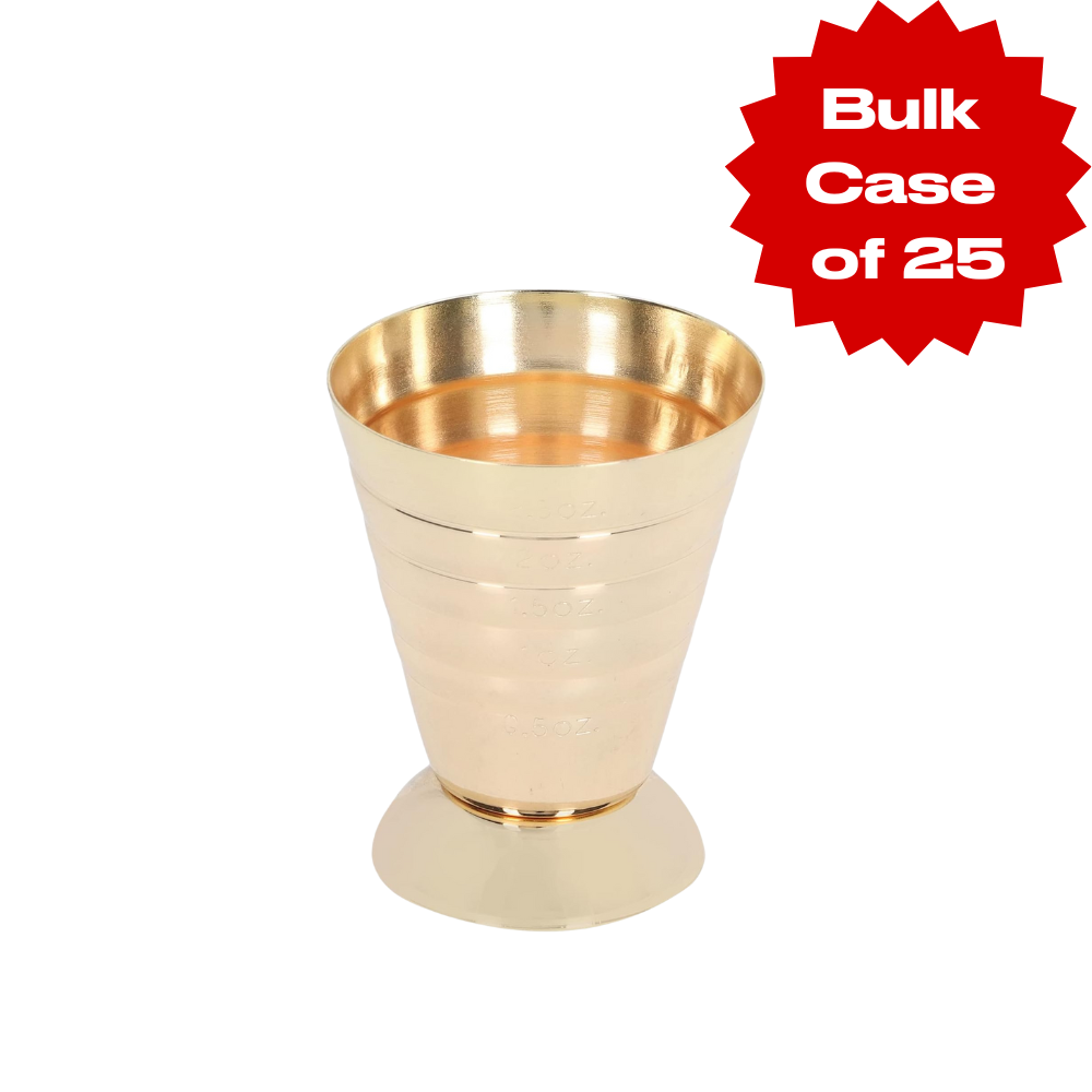 Bulk Gold Multi-Level Jigger (Case of 25)