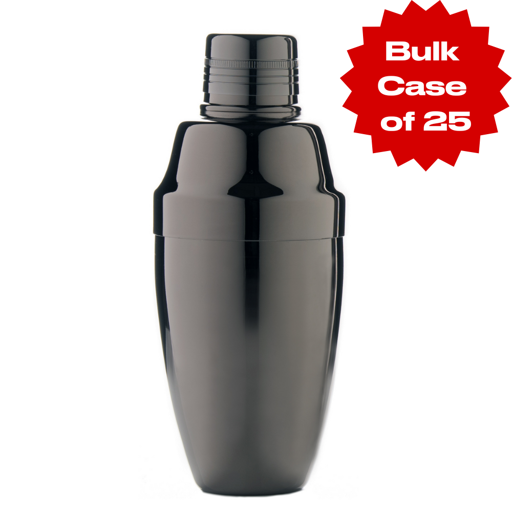 Bulk Gunmetal Cobbler Shaker (Case of 25)