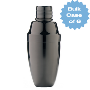 Bulk Gunmetal Cobbler Shaker (Case of 6)