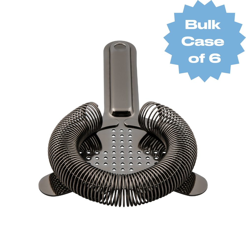 Bulk Gunmetal Cross Hawthorne Strainer (Case of 6)