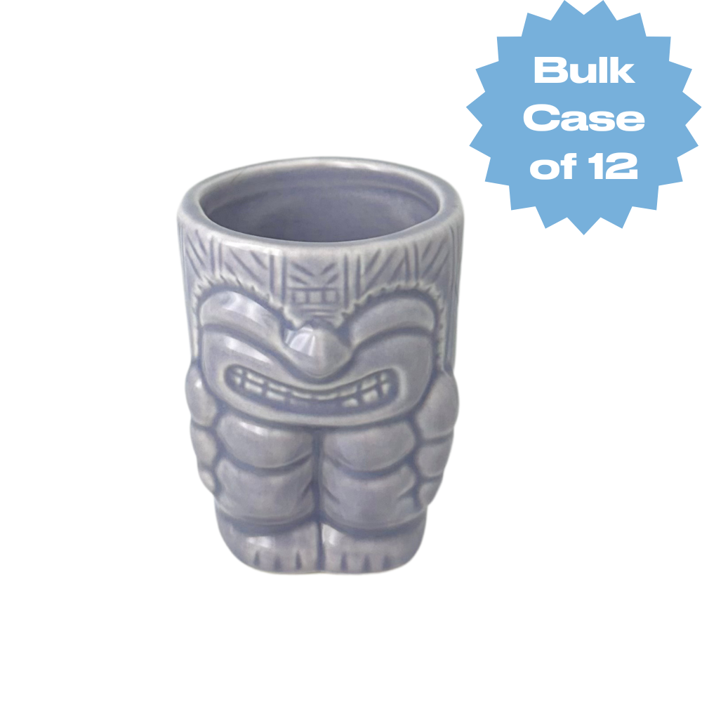 Bulk Mauve Tiki Shot Glass (Case of 12)