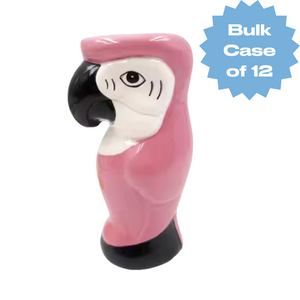 Bulk Pink Parrot Tiki Mug (Case of 12)