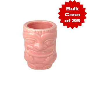 Bulk Pink Tiki Shot Glass (Case of 36)