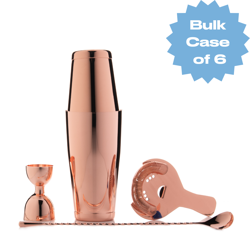 Bulk Premium Bar Set - Copper (Case of 6)