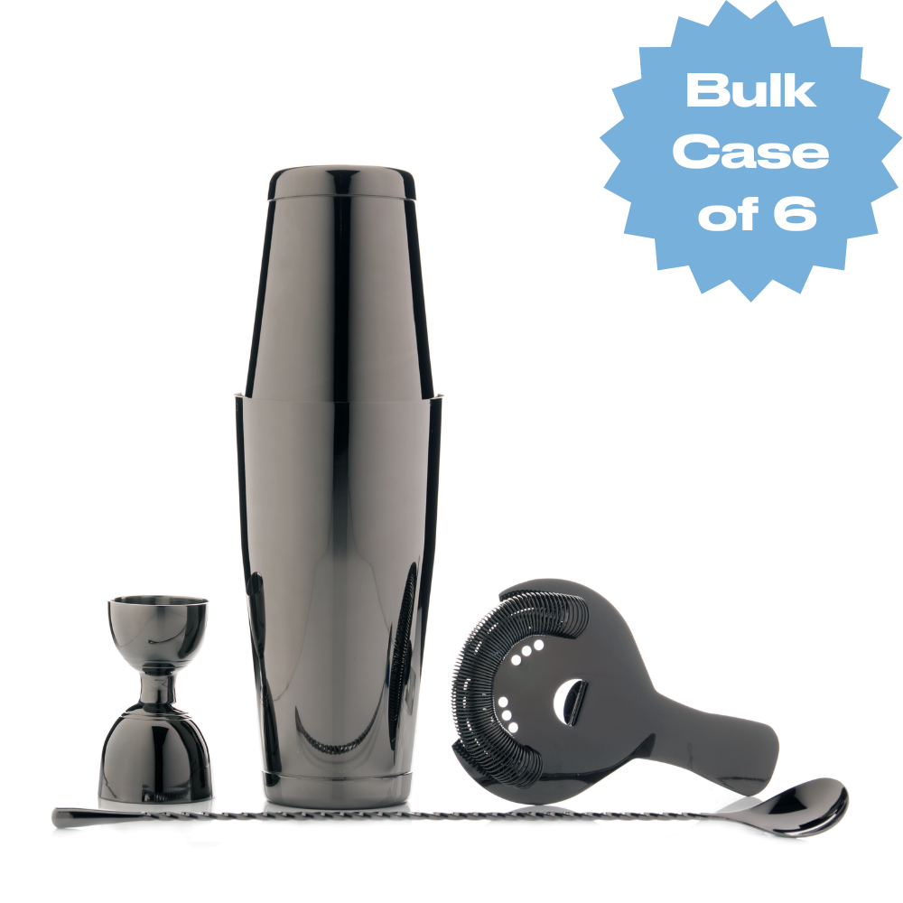 Bulk Premium Bar Set - Gunmetal (Case of 6)