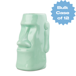 Bulk Seafoam Green Easter Island Tiki Mug (Case of 12)