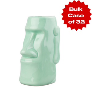 Bulk Seafoam Green Easter Island Tiki Mug (Case of 32)