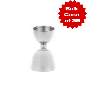 Bulk Stainless Steel Bell Jigger (Case of 25)