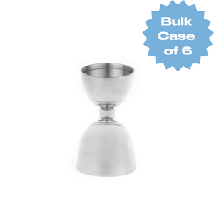 Bulk Stainless Steel Bell Jigger (Case of 6)