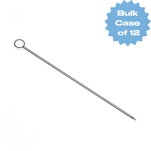 Bulk Stainless Steel Circle Cocktail Pin (Case of 12)