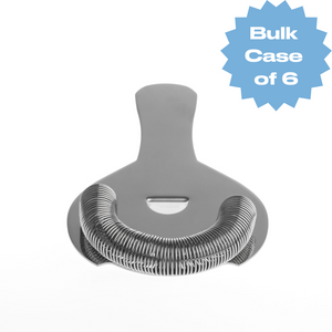 Bulk Stainless Steel Hawthorne Strainer (Case of 6)