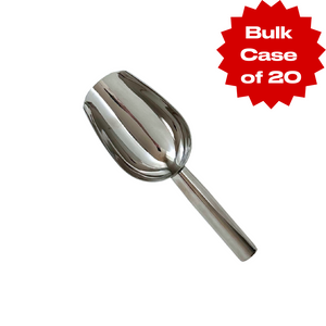 Bulk Stainless Steel Ice Scoop (Case of 20)