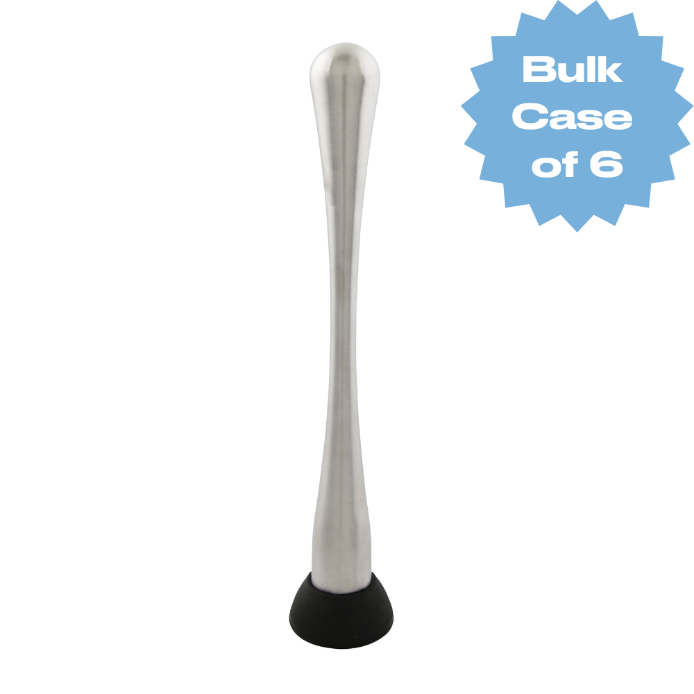 Bulk Stainless Steel Muddler (Case of 6)