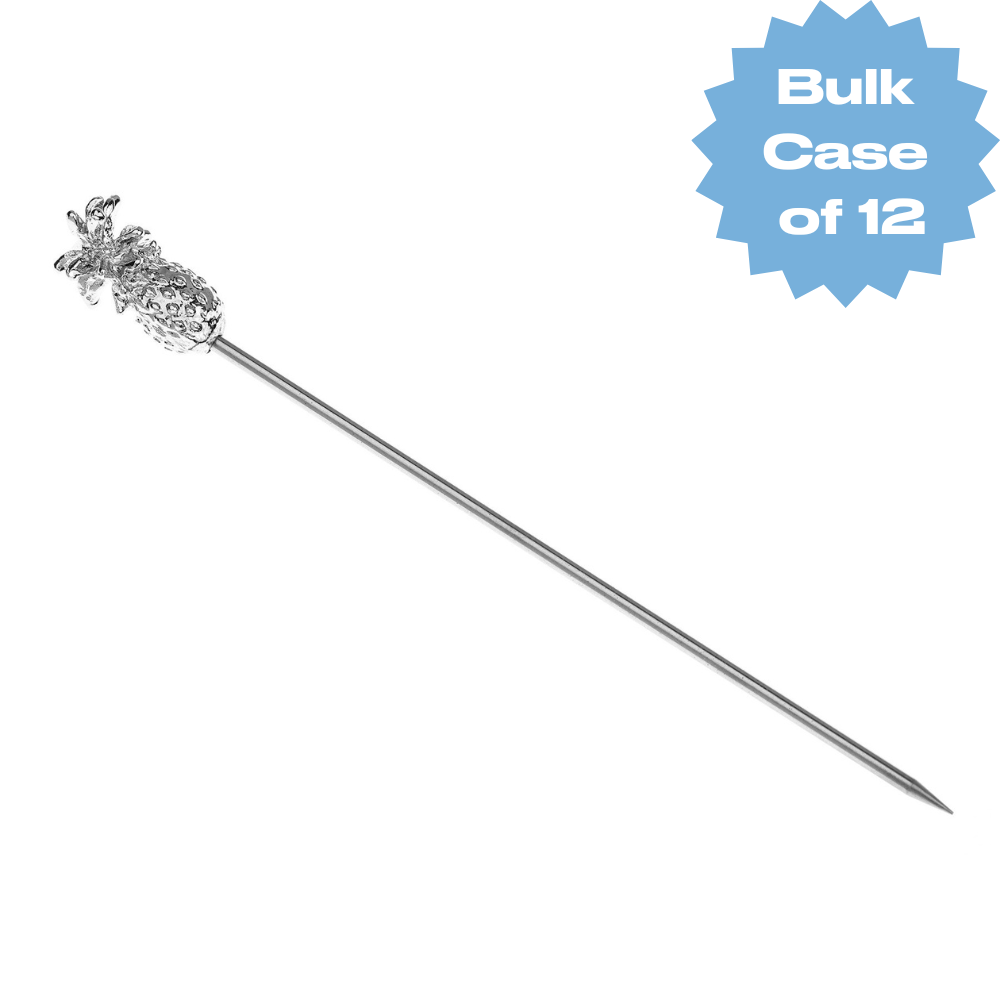 Bulk Stainless Steel Pineapple Cocktail Pin (Case of 12)