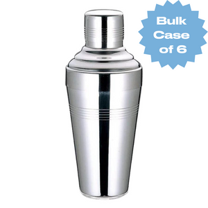 Bulk Stainless Steel Tokyo Shaker (Case of 6)