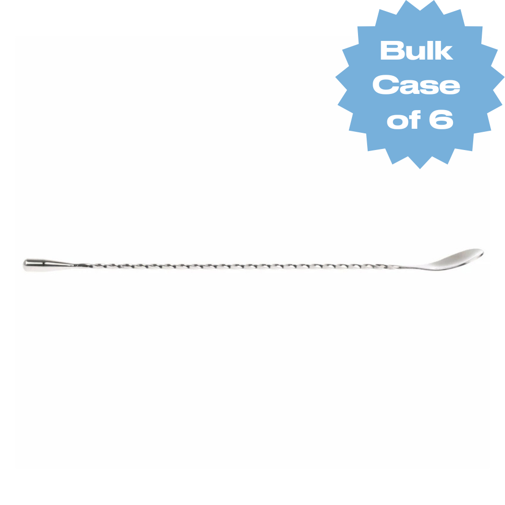 Bulk Stainless Steel Bar Spoon (Case of 6)