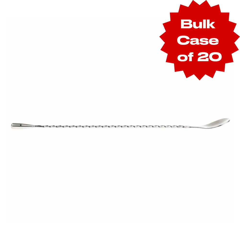 Bulk Stainless Steel Bar Spoon (Case of 20)