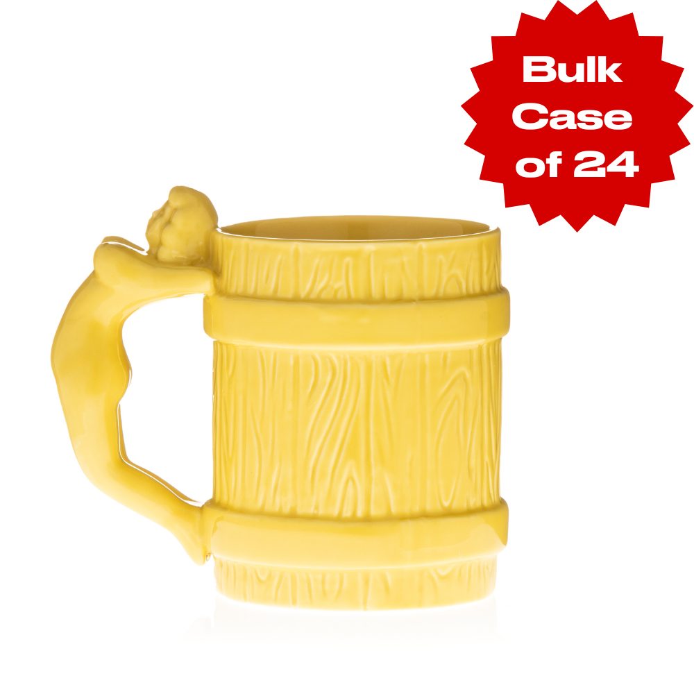 Bulk Yellow Betty Tiki Mug (Case of 24)