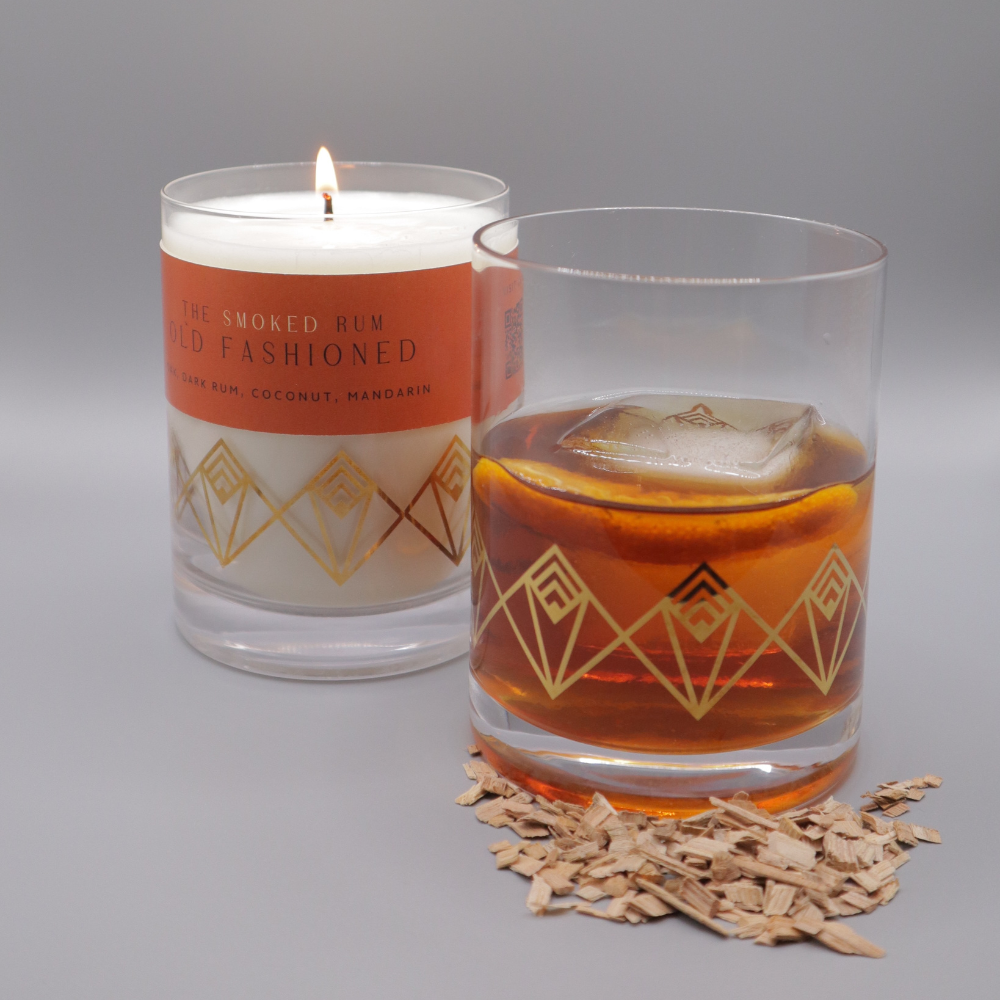 Burn The Well - The Smoked Rum Old Fashioned Candle