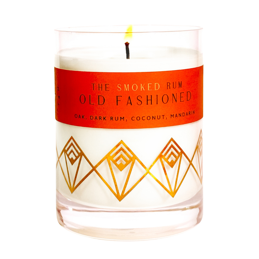 Burn The Well - The Smoked Rum Old Fashioned Candle