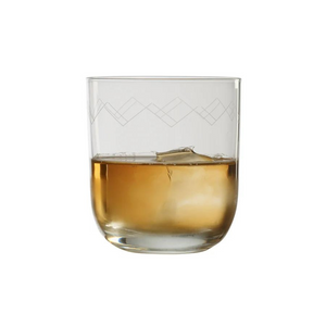 Calabrese ZigZag Old-Fashioned Glass  cocktail