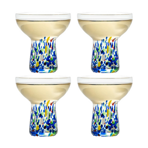 Confetti Margarita Glass - set of 4