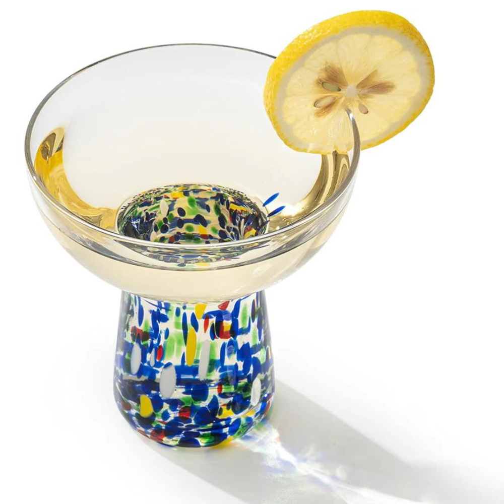 Confetti Margarita Glass - single