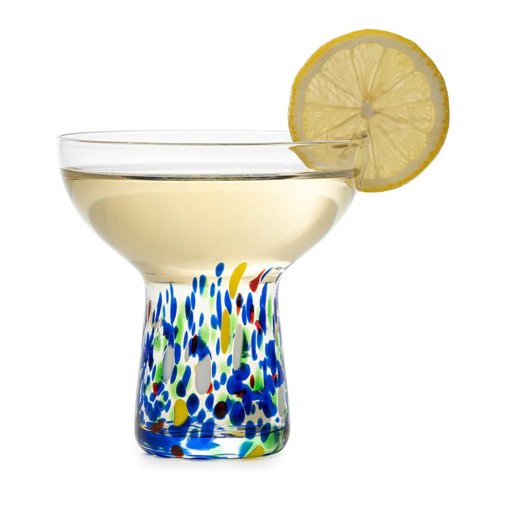 Confetti Margarita Glass