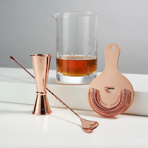 Copper Stirred Cocktail Bar Tools Set by Viski lifestyle