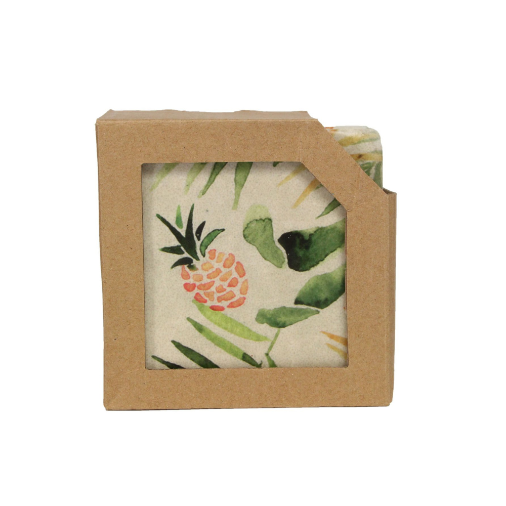 Tropical Coasters (set of 4) | Cocktail Emporium