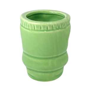 Green Tiki Shot Glass