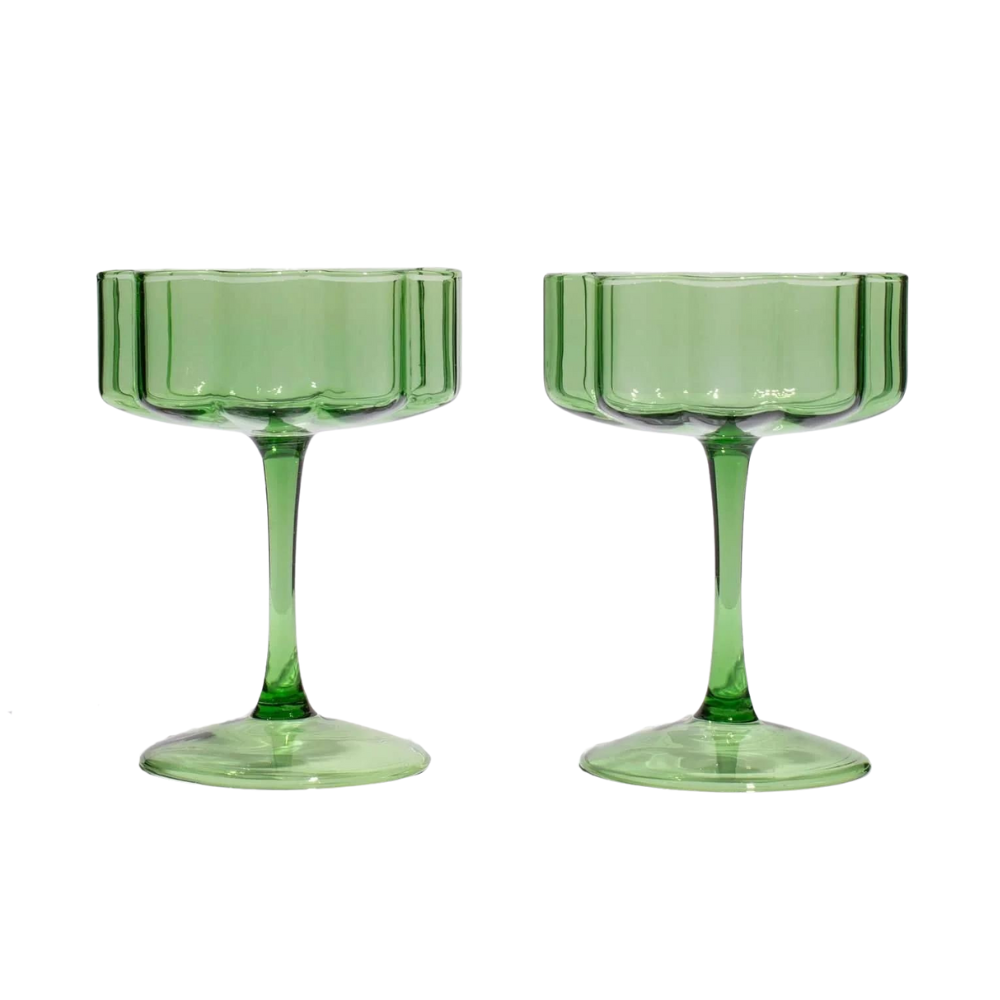 Green Wave Coupes (set of 2)