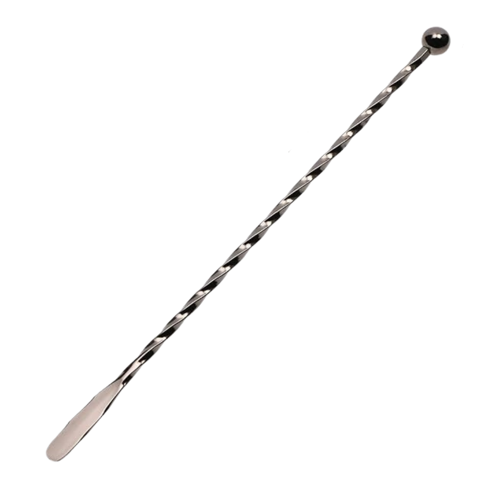 Gunmetal Twisted Stir Stick