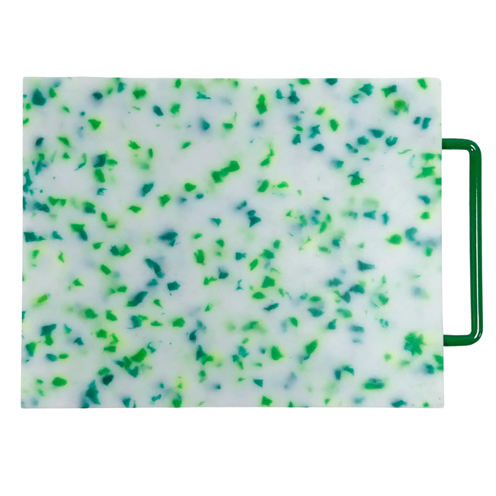 Large Cutting Board - Green/White