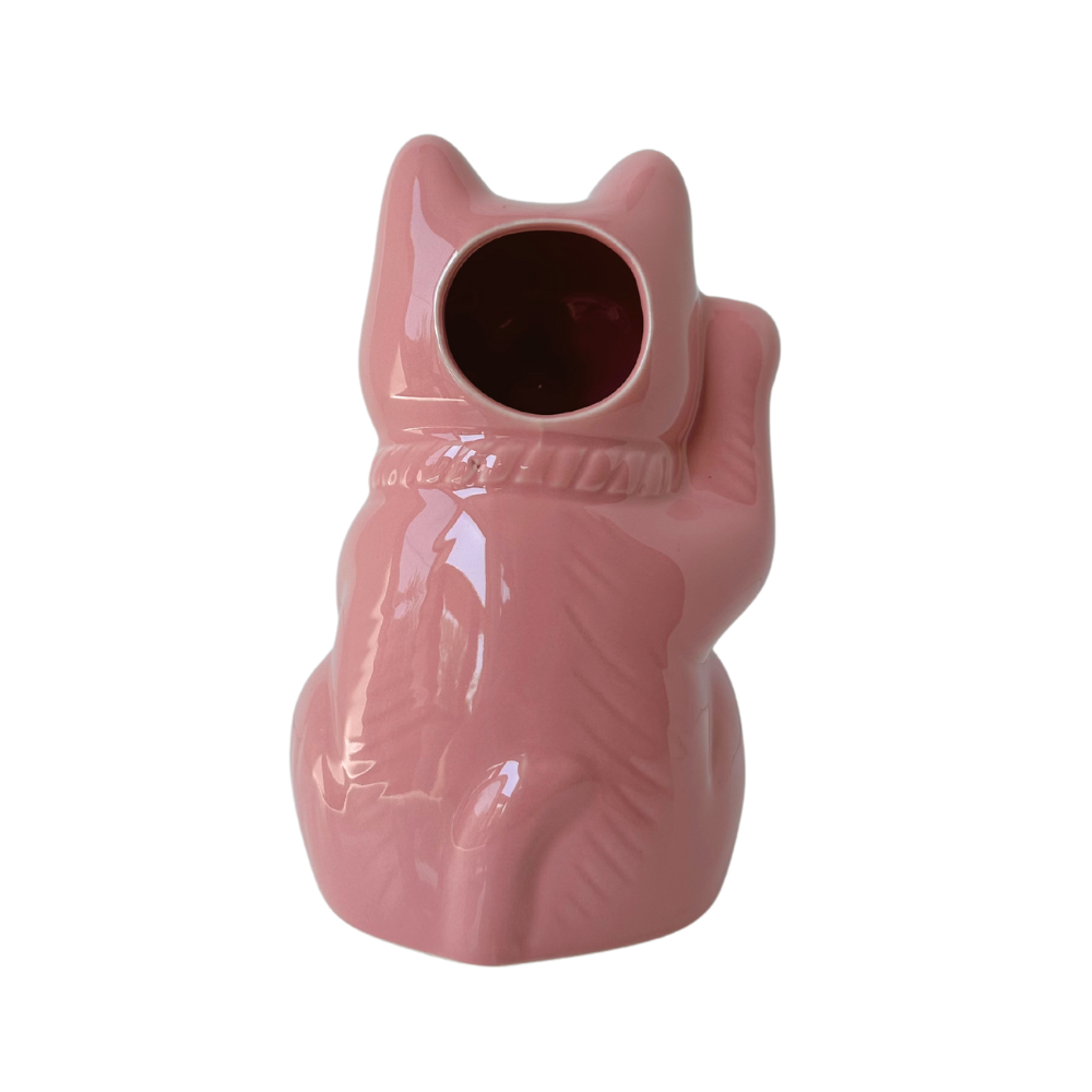 Pink Neko Cat Tiki Mug