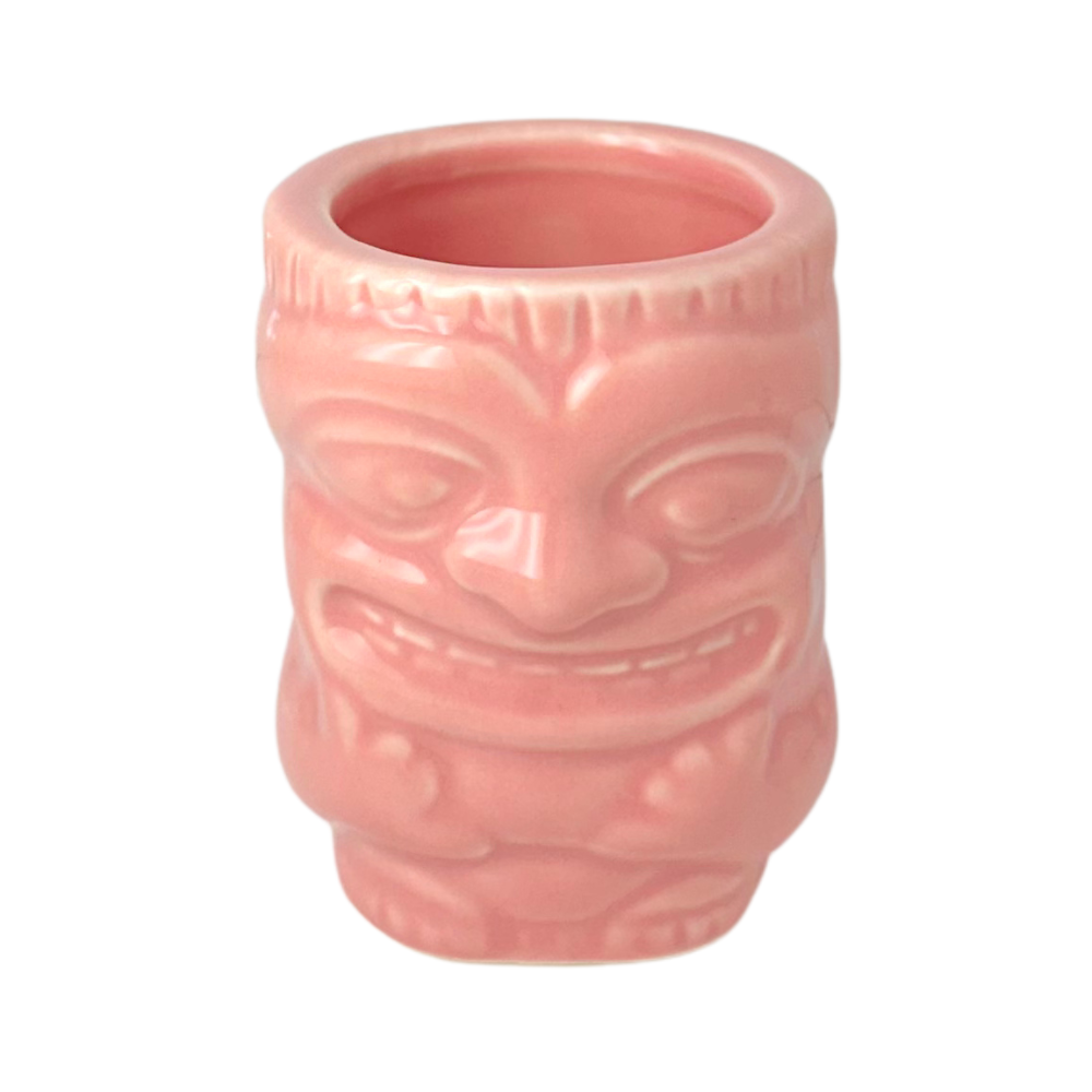 Bulk Pink Tiki Shot Glass (Case of 36)