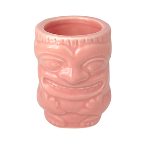 Pink Tiki Shot Glass